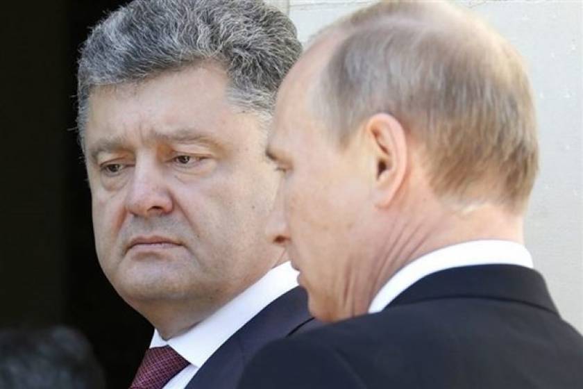 Συμφωνία Πούτιν-Ποροσένκο ως προς «έναν μηχανισμό κατάπαυσης του πυρός»