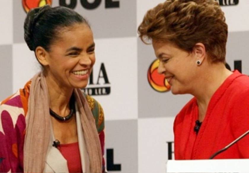Βραζιλία: Η Ρούσεφ μειώνει τη διαφορά από την Σίλβα σε νέα δημοσκόπηση