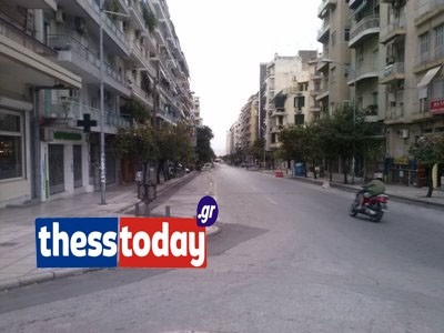 ΔΕΘ: Οι πρώτες εικόνες από την άδεια Θεσσαλονίκη