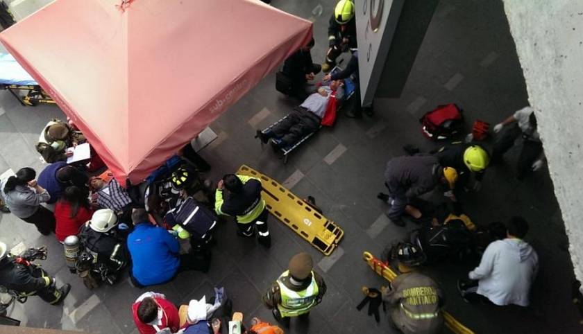 Χιλή: Αυξήθηκε ο αριθμός των τραυματιών από την έκρηξη στο μετρό του Σαντιάγο