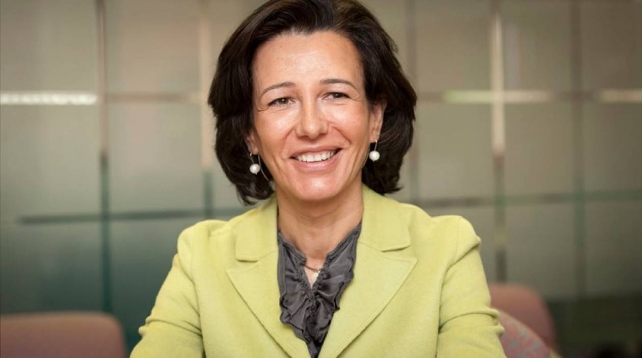 Η Άνα Μποτίν εξελέγη πρόεδρος της τράπεζας Santander