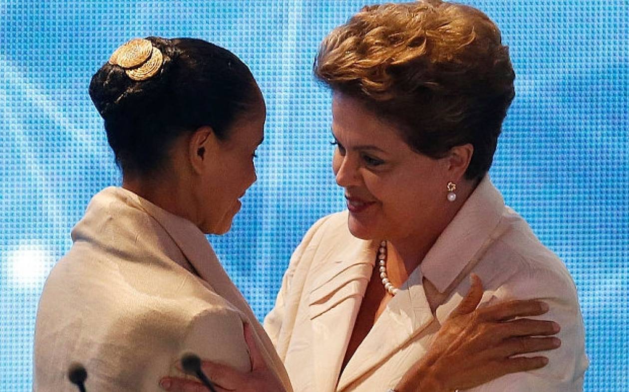 Βραζιλία: Η Ρούσεφ μειώνει τη διαφορά της από την υποψήφια της αντιπολίτευσης Σίλβα