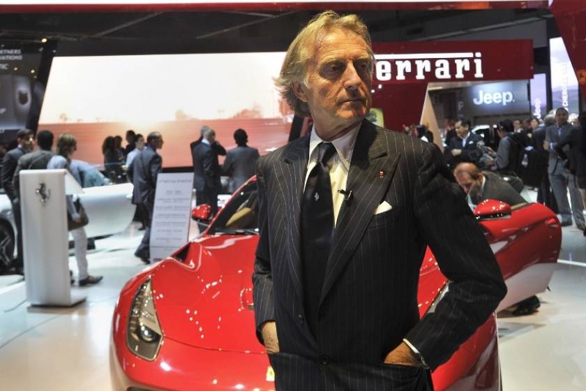 Ferrari: Αποζημίωση μαμούθ για τον Luca di Montezemolo