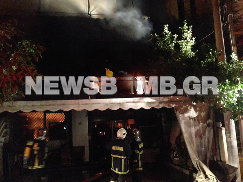 Τραγωδία στο Π. Φάληρο: Νεκροί μια γυναίκα και ένας πυροσβέστης από πυρκαγιά(pics)