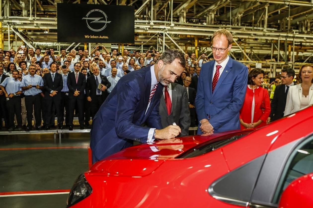 Το Opel Mokka στη γραμμή παραγωγής της Zaragoza