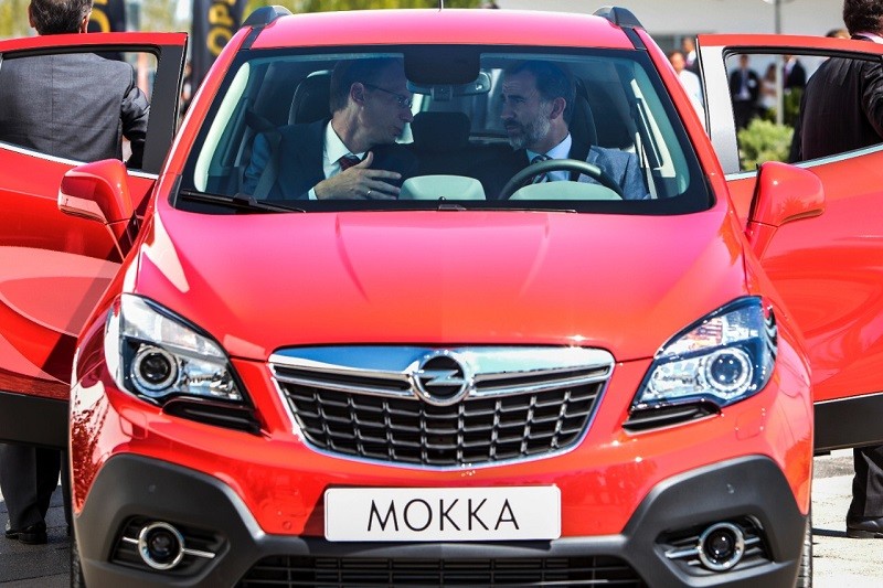 Το Opel Mokka στη γραμμή παραγωγής της Zaragoza