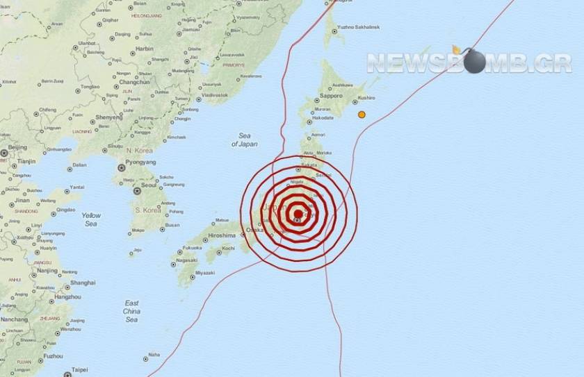 Ιαπωνία: Σεισμός 5,6 Ρίχτερ βόρεια του Τόκιο