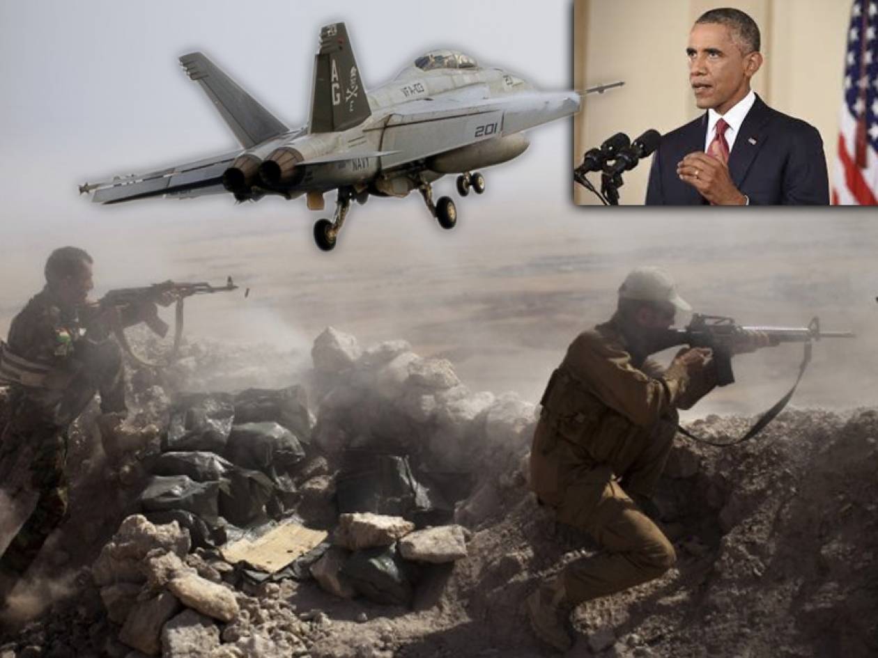 Επίθεση των ΗΠΑ κατά των μαχητών του Ισλαμικού κράτους (pics+video)