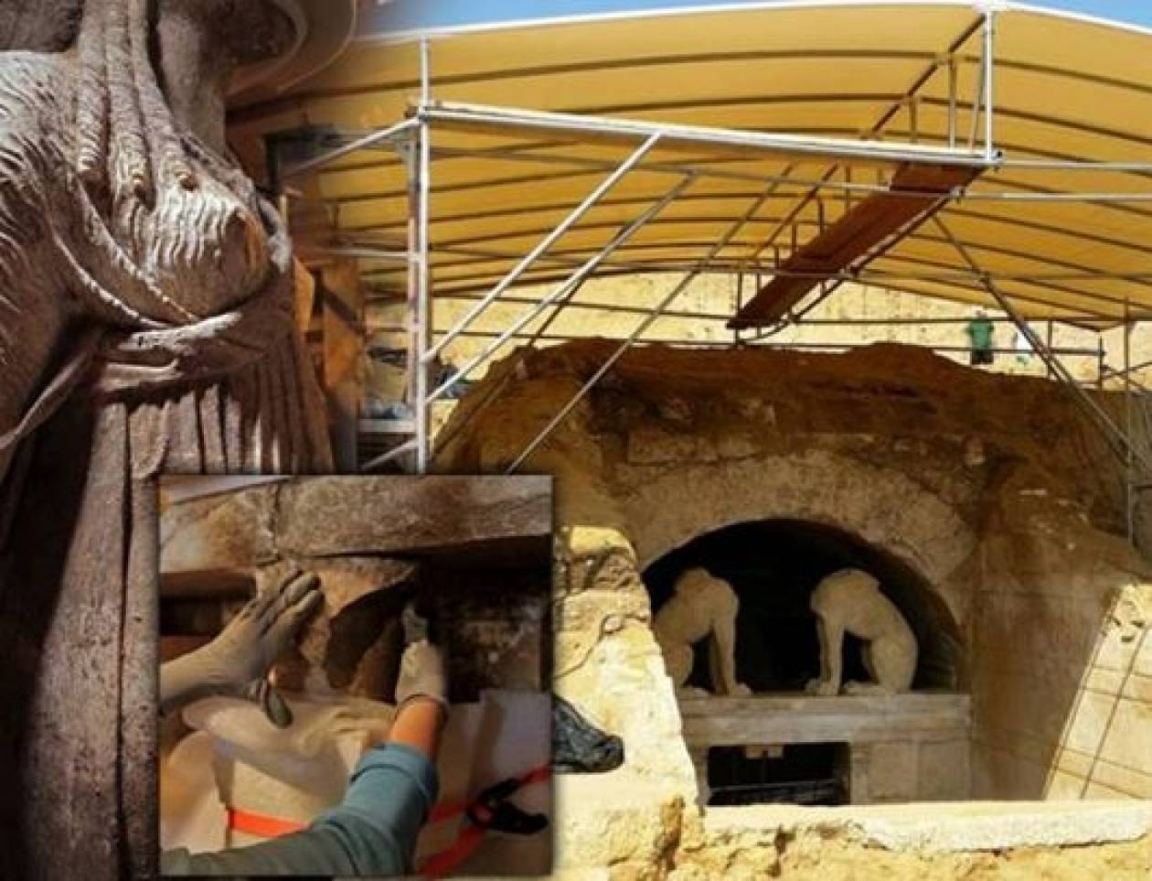 Amphipolis: Obstacles on the way to the secret of the tomb