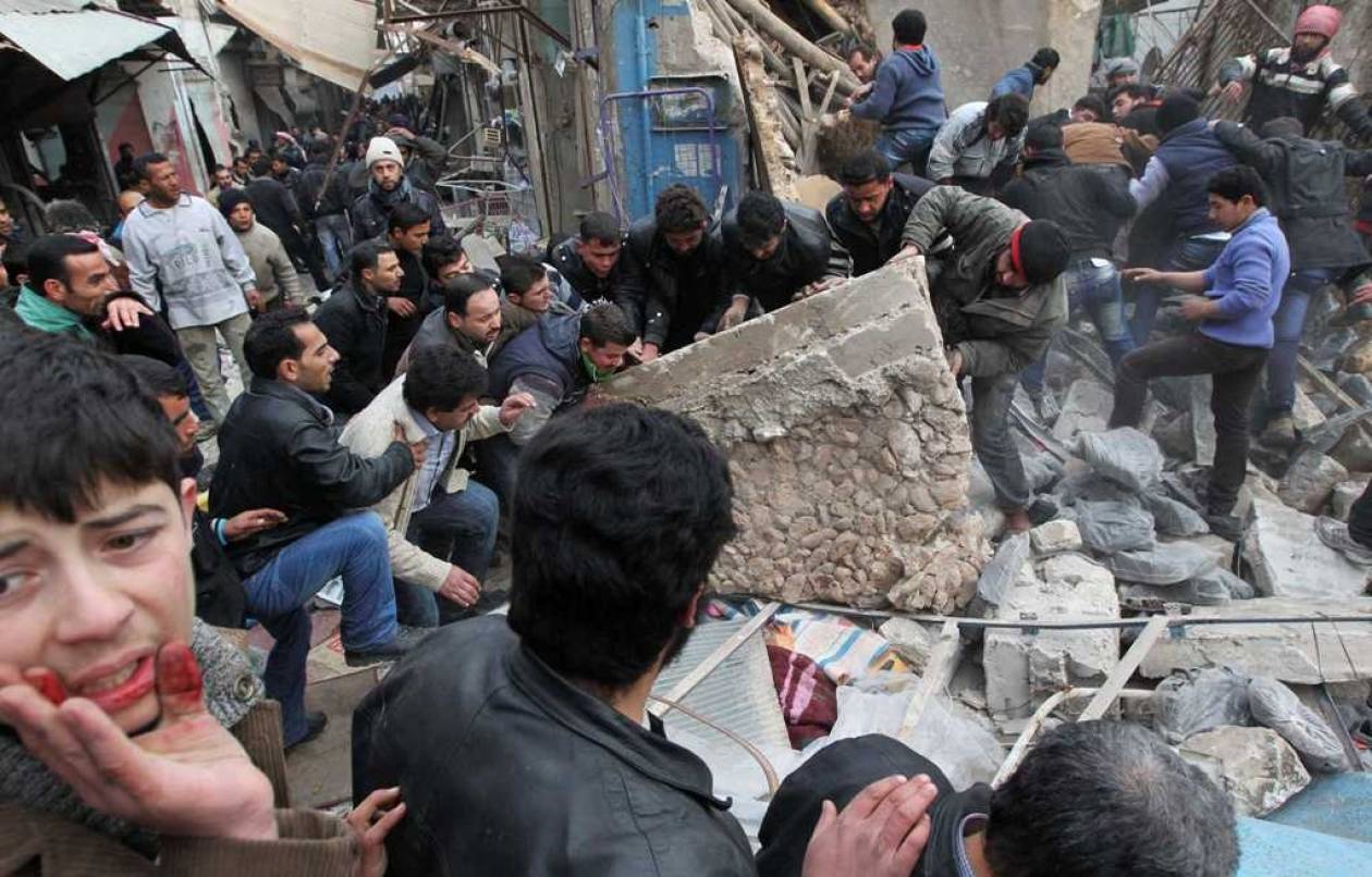 Συρία: Δεκάδες νεκροί από το διήμερο βομβαρδισμό