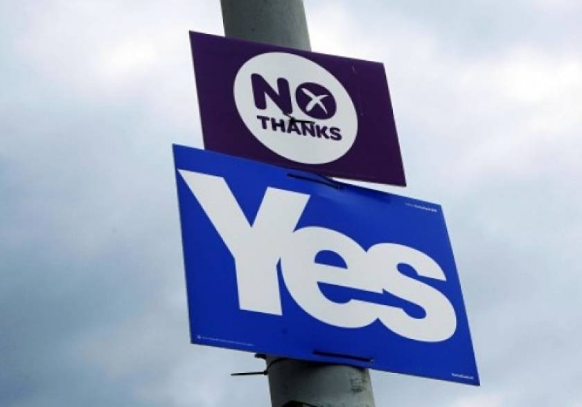 4.2 εκατομμύρια Σκωτσέζοι ψηφίζουν για την ανεξαρτησία