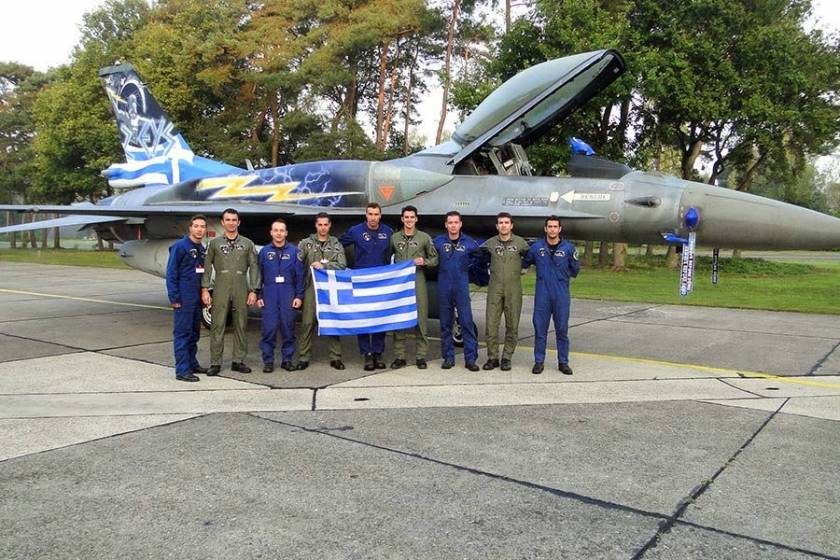 Belgian Air Force Days: Συμμετείχε και η ομάδα F-16 Ζευς