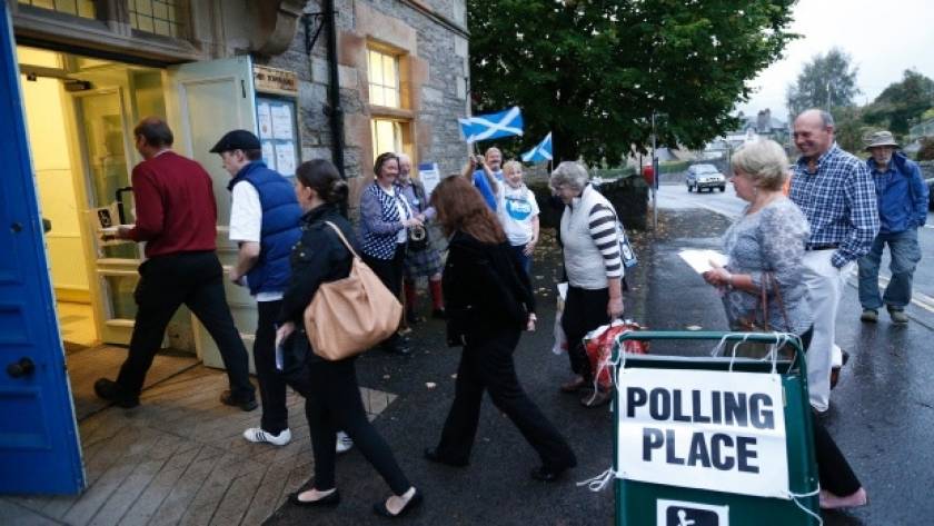 Δημοψήφισμα Σκωτία: Τι δείχνει το πρώτο exit poll