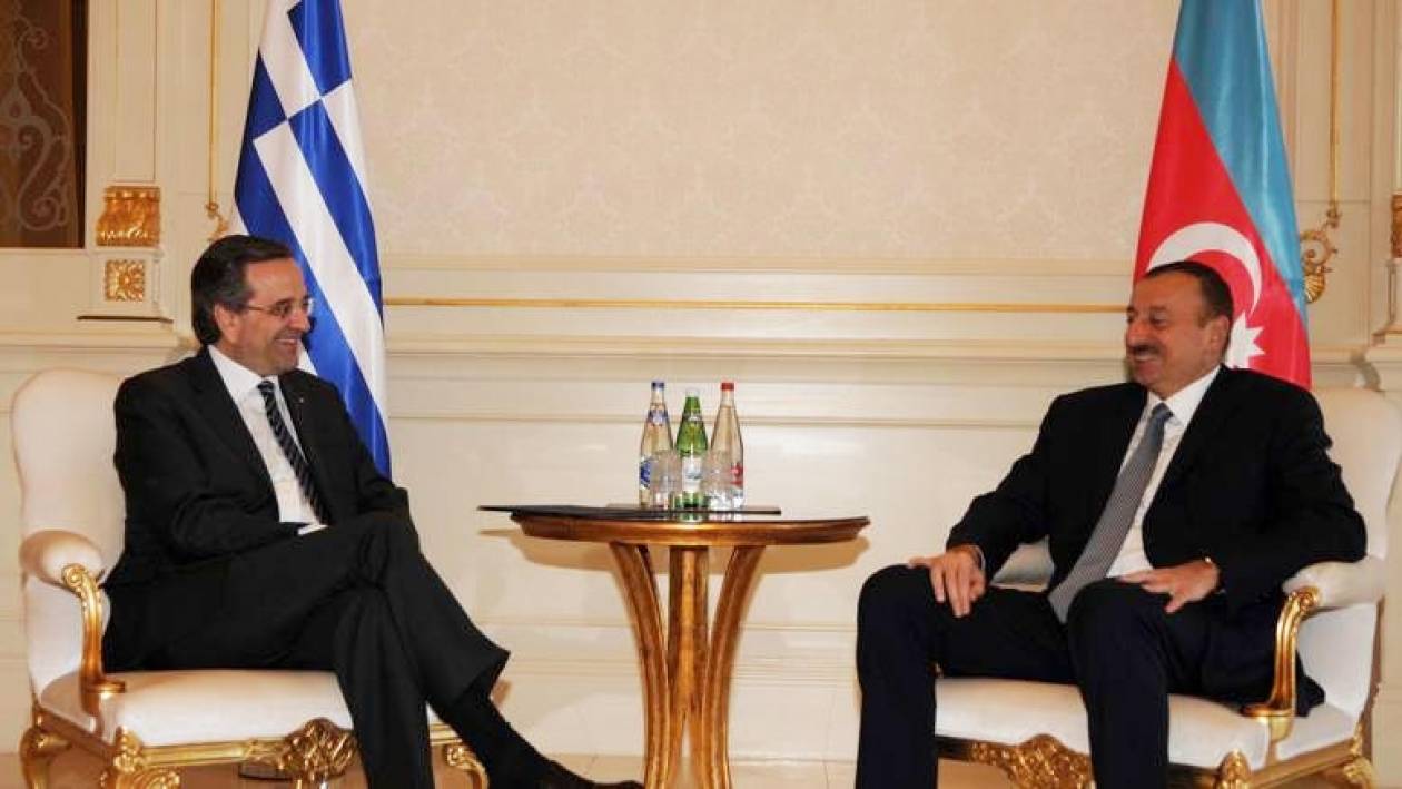 Συνάντηση Σαμαρά με τον Πρόεδρο Αλίγιεφ
