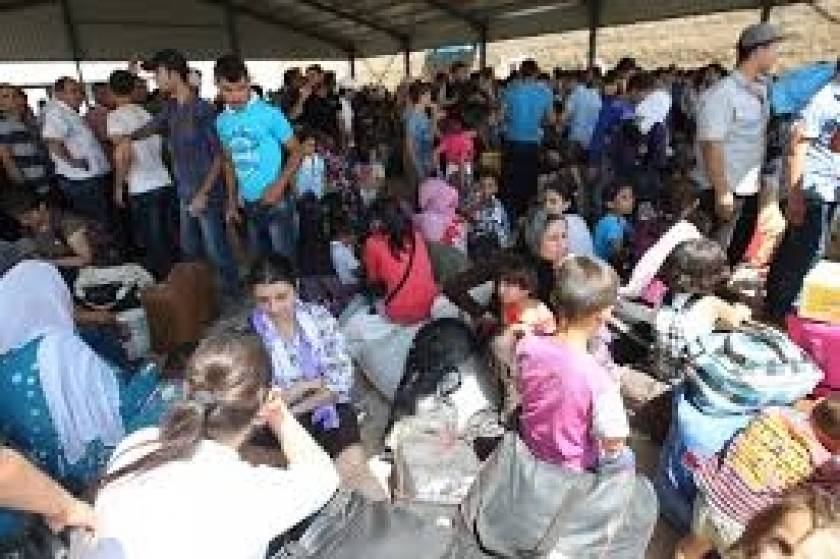 Χιλιάδες Κούρδοι της Συρίας βρήκαν καταφύγιο στην Τουρκία