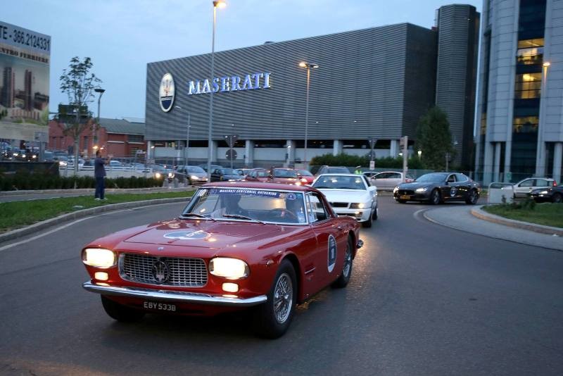 Maserati: Γιορτή για τα 100 χρόνια στην Ιταλία