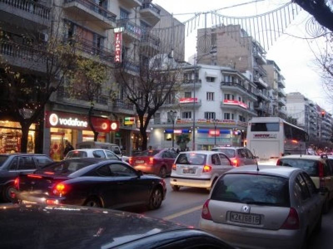 Θεσσαλονίκη: Προβλήματα στην κυκλοφορία των οχημάτων λόγω ποδηλατικού αγώνα
