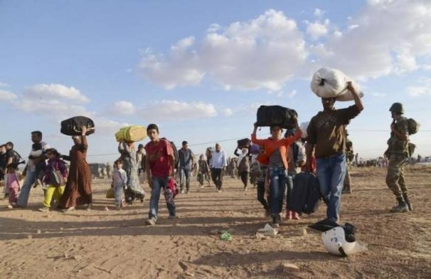 Τουρκία: Πάνω από 100.000 Κούρδοι πρόσφυγες μπήκαν στη χώρα (pics)