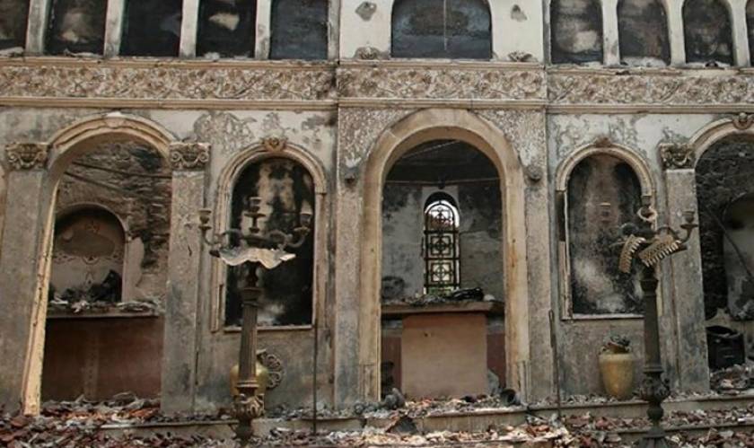 Πρόκληση! Έκαψαν Ορθόδοξη εκκλησία στη Καππαδοκία για γυρίσματα σίριαλ