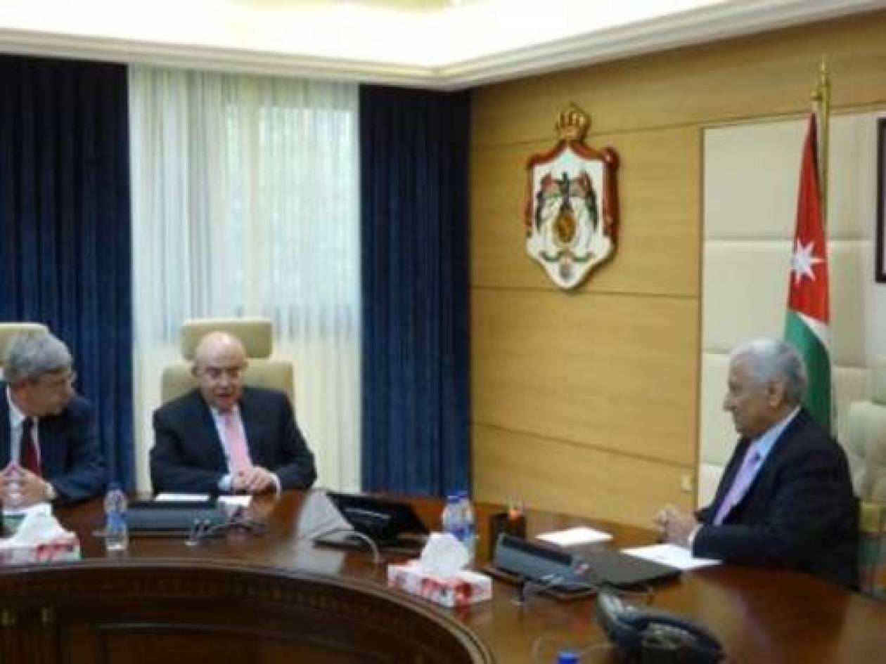Συνάντηση Ομήρου με τον Ιορδανό Πρωθυπουργό