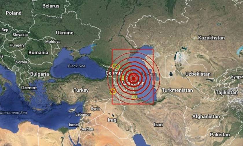 Σεισμός 5,3 Ρίχτερ στο Αζερμπαϊτζάν