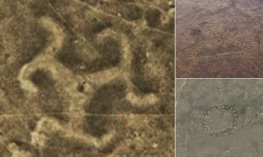Μυστήριο με γεωγλυφικά σχήματα στο Καζακστάν (pics)