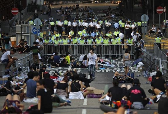 Επανάσταση της ομπρέλας: Δείτε live από το Χονγκ Κονγκ