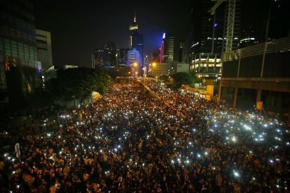 Επανάσταση της ομπρέλας: Δείτε live από το Χονγκ Κονγκ