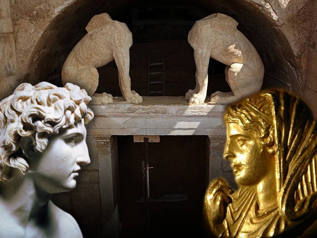 Αμφίπολη: Η πρόσοψη του τύμβου δείχνει Αλέξανδρο ή Ολυμπιάδα