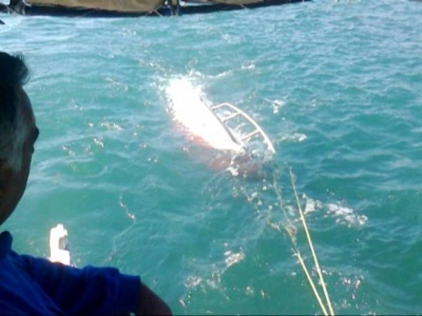 Εύβοια: Καταδιωκτικό του λιμενικού αναποδογύρισε βάρκα ψαράδων (vid)
