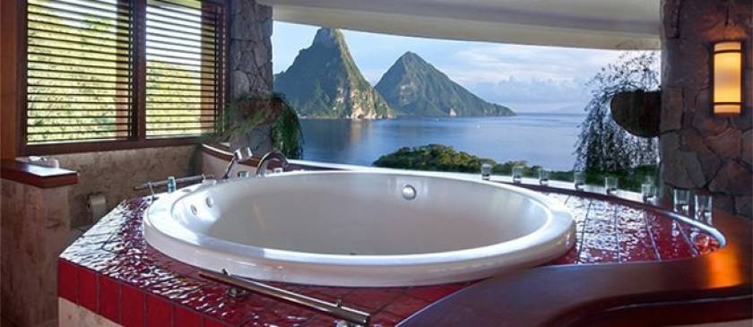 Δείτε τα καλύτερα μπάνια σε ξενοδοχεία σε όλο τον κόσμο!