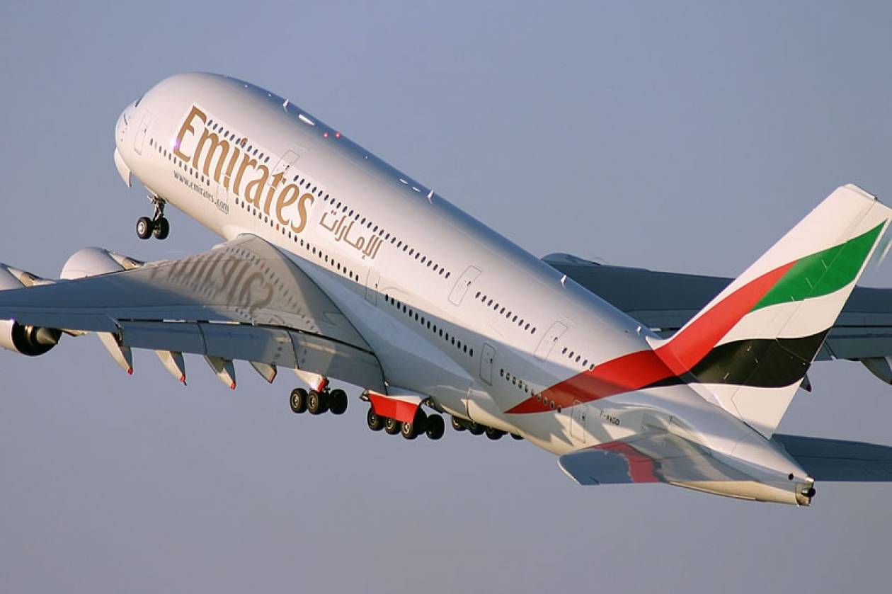 Έκτακτη προσγείωση Airbus της Emirates στο Ελ. Βενιζέλος
