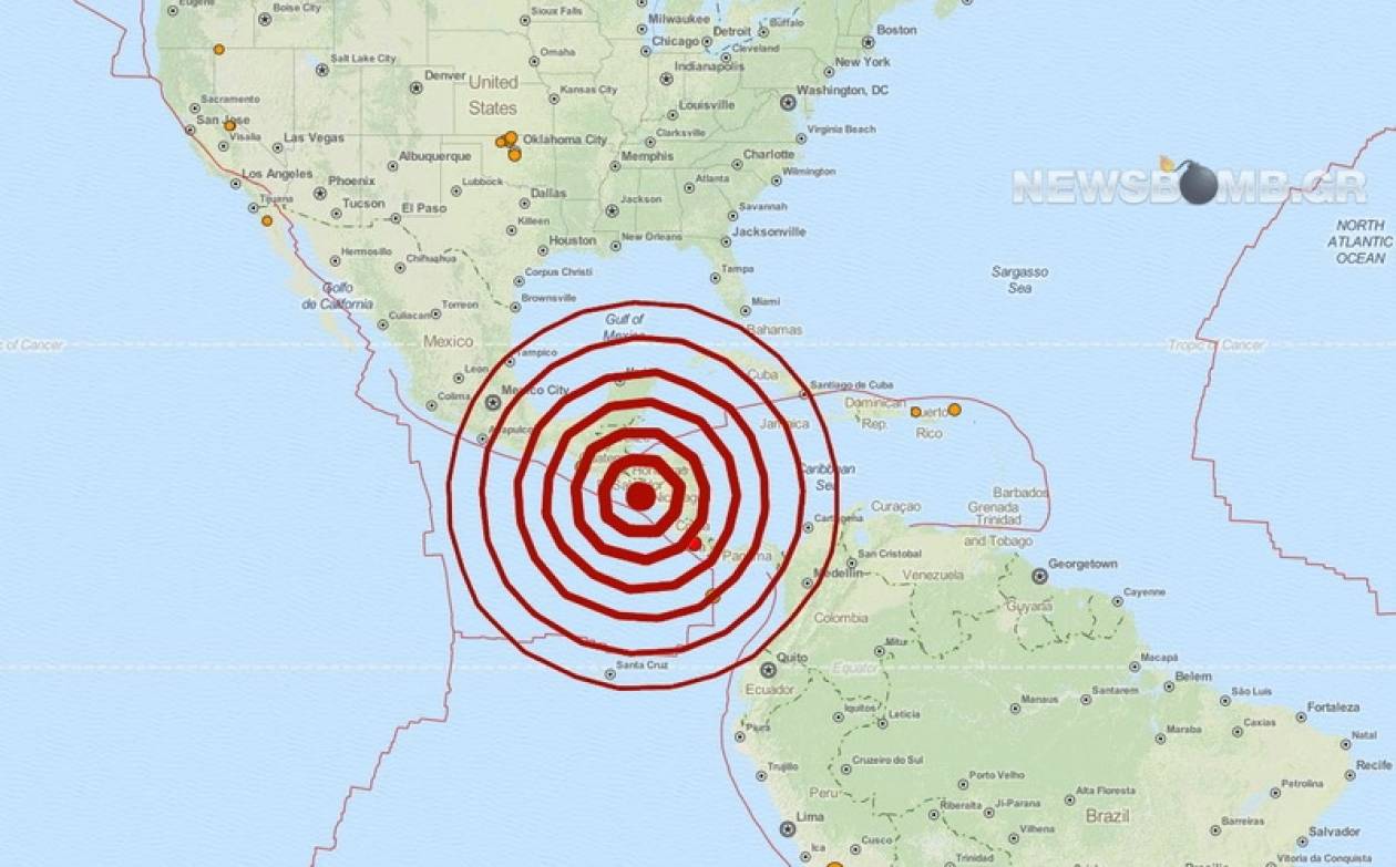 Μεγάλος σεισμός 7,4 Ρίχτερ στην Κεντρική Αμερική