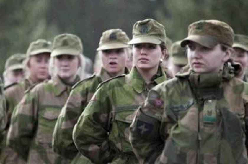 Νορβηγία: Υποχρεωτική η στρατιωτική θητεία και για τις γυναίκες!