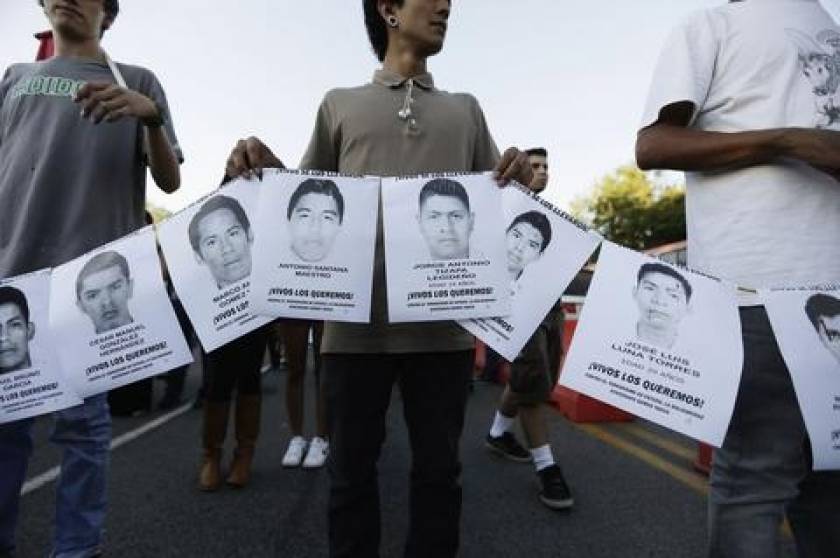Μεξικό: Συνεχίζεται το θρίλερ με τους 43 αγνοούμενους φοιτητές