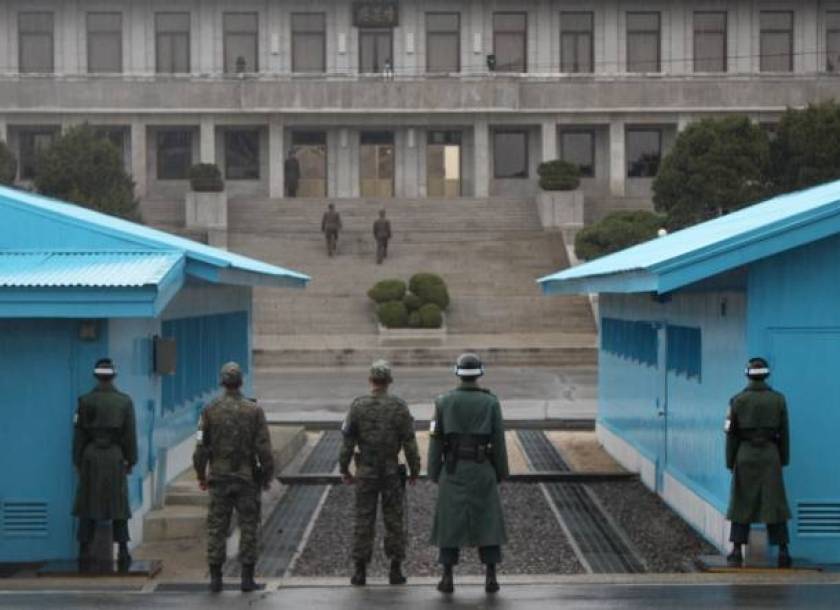 Ανταλλαγή πυρών ανάμεσα σε στρατιώτες της Νότιας και της Βόρειας Κορέας