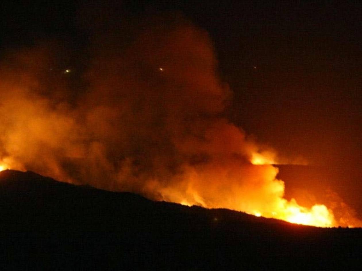 Ιωάννινα: Πυρκαγιά στο ΧΥΤΑ Ελληνικού