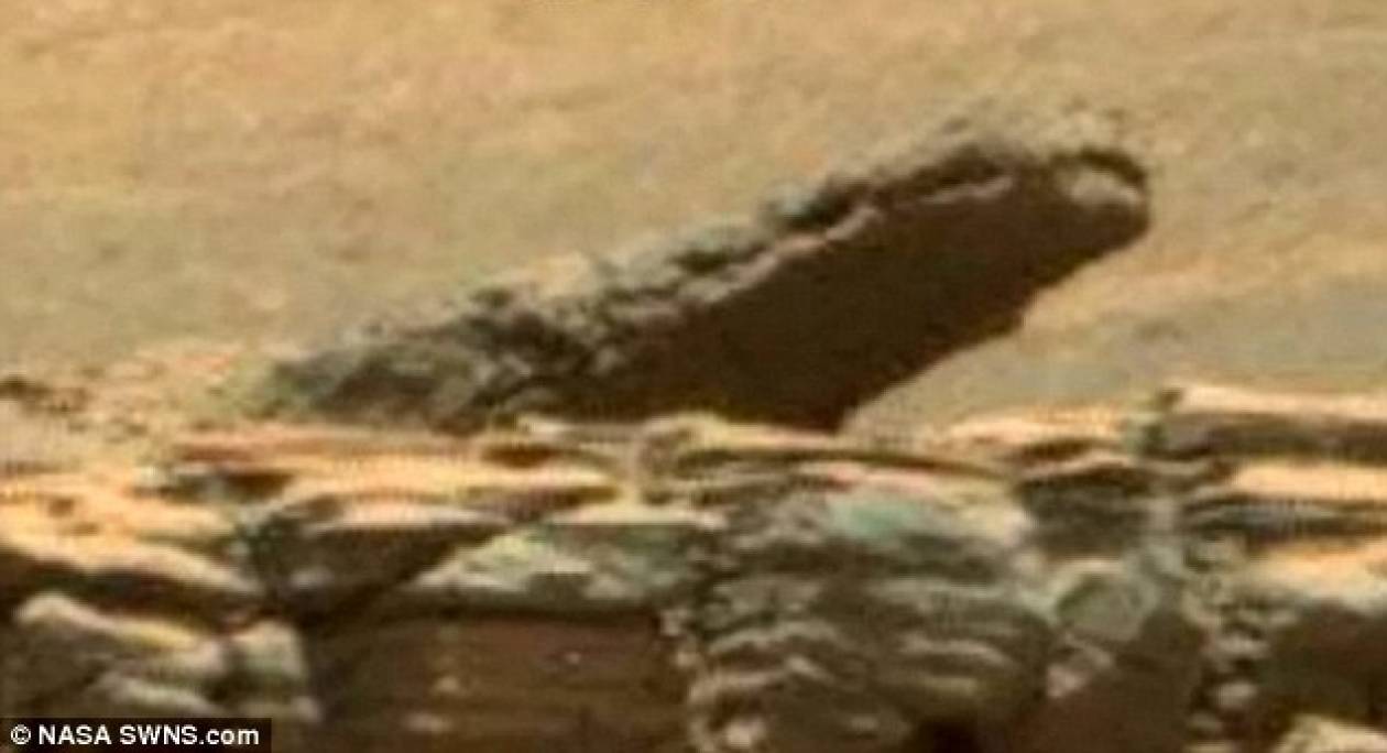 Ένας... κροκόδειλος στον πλανήτη Άρη