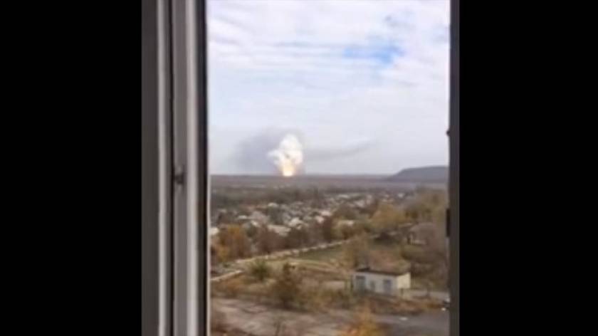 Ουκρανία: Ισχυρή έκρηξη σημειώθηκε στο Ντονέτσκ