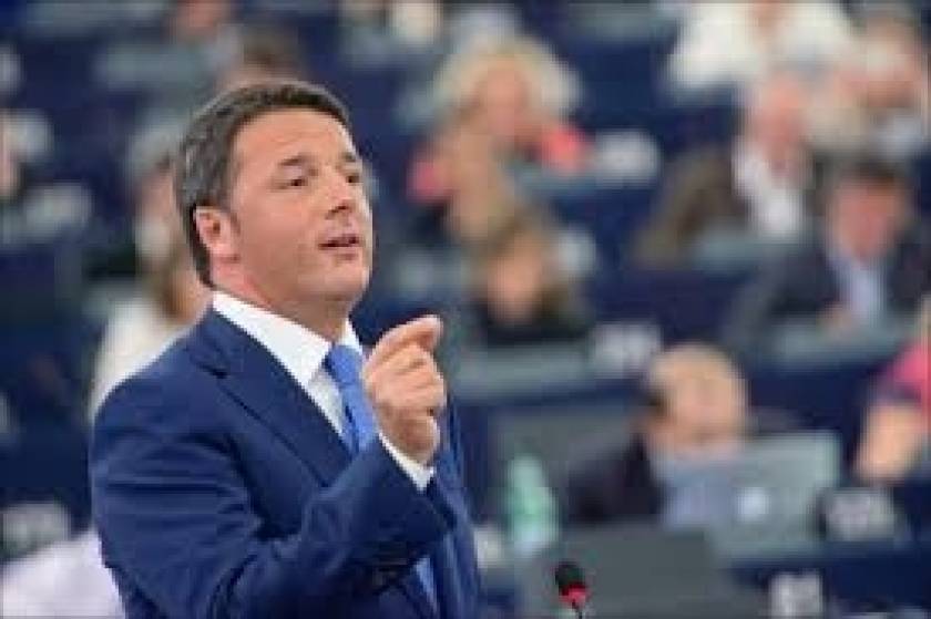 Ρέντσι: «Η Ιταλία είναι πρωταγωνίστρια στην Ευρώπη, χωρίς εξωτερικές επιβολές»