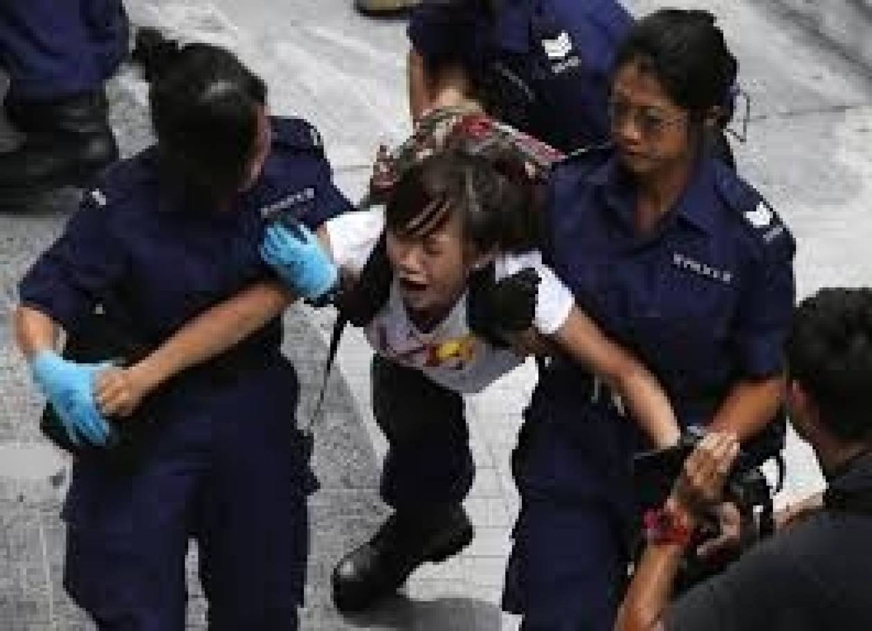 Κίνα: Οκτώ συλλήψεις διαδηλωτών στον Χονγκ Κονγκ