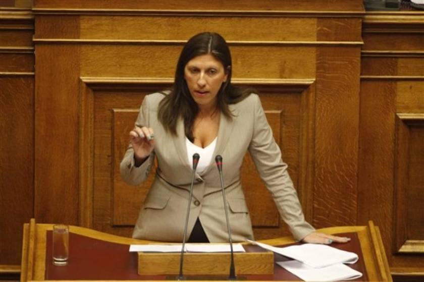 Κωνσταντοπούλου: Το ΠΑΣΟΚ επιβάλει καθεστώς αδιαφάνειας στα οικονομικά της Βουλής