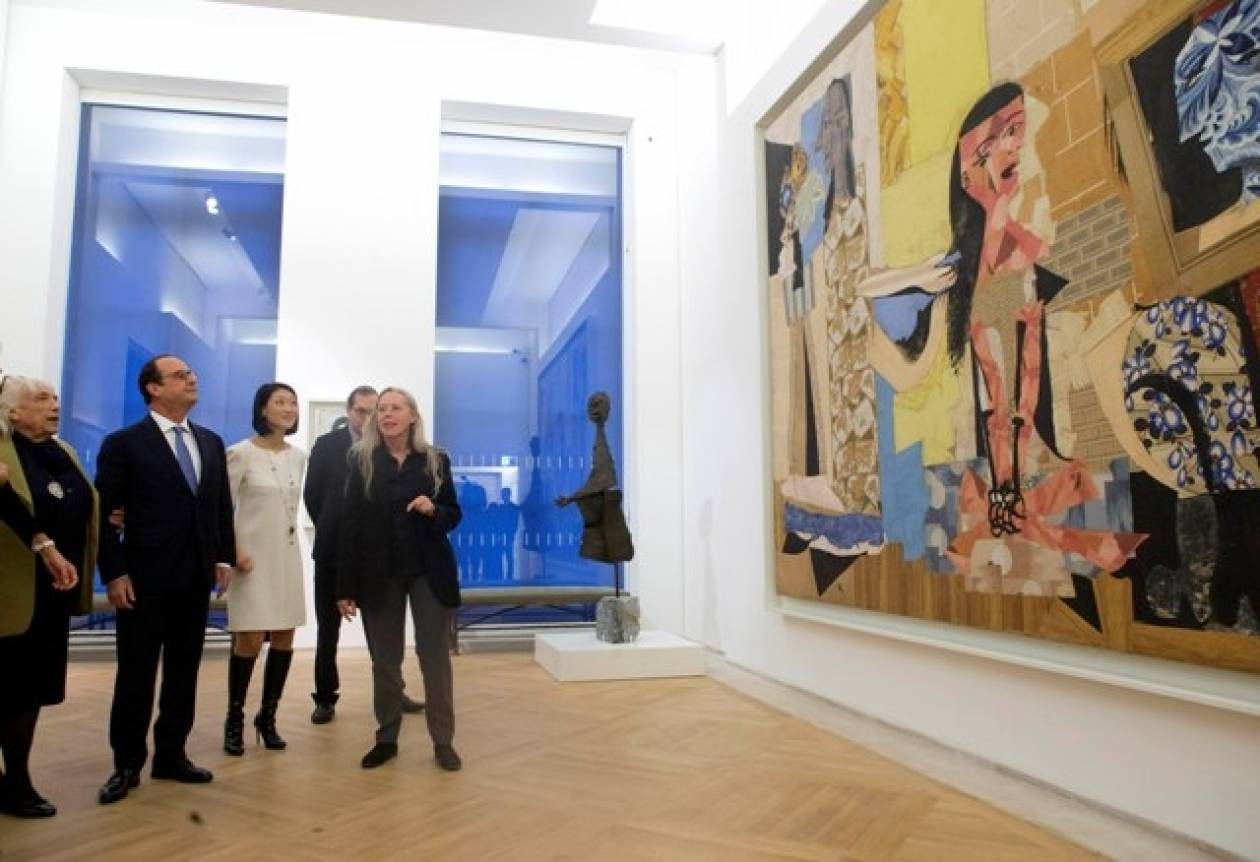 Παρίσι: Ο Φρανσουά Ολάντ στα εγκαίνια του μουσείου Πικάσο