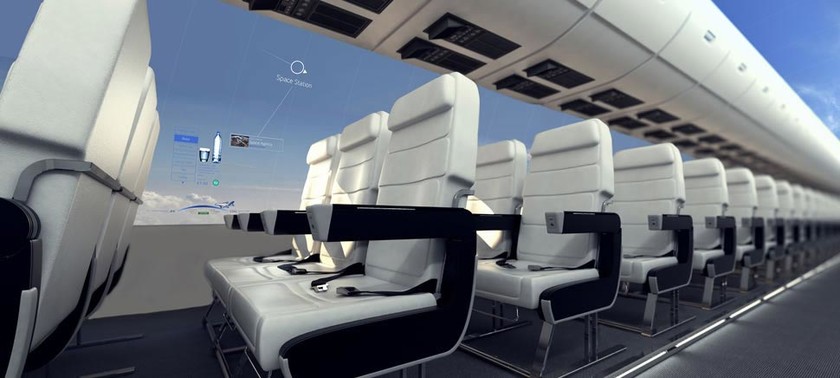 Ματιά στο μέλλον: Αεροπλάνο χωρίς… παράθυρα! (vid+pics)