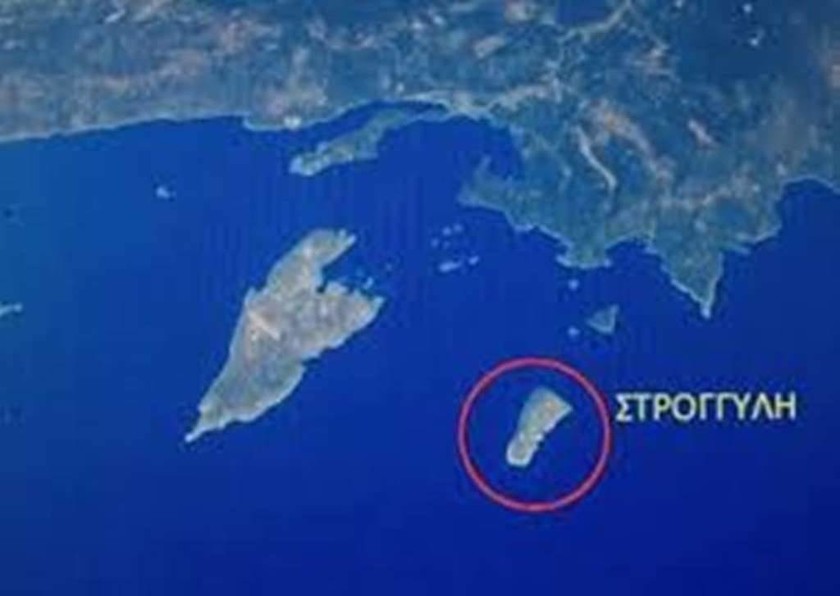 Provocative operation for de-Hellenization of the Isle Strongyli near Turkey