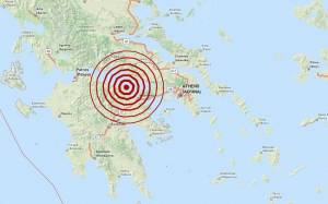Σεισμός 3,7 Ρίχτερ στον Κορινθιακό Κόλπο
