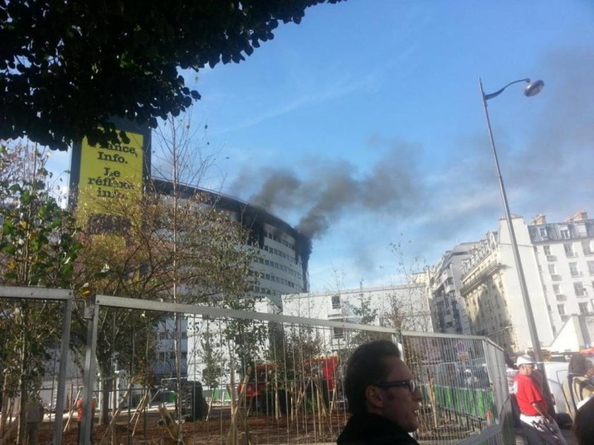 Παρίσι: Πυρκαγιά στα γραφεία της δημόσιας ραδιοφωνίας