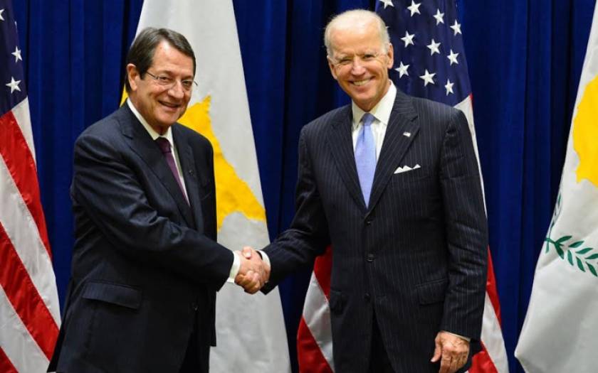 Biden and Anastasiades discuss Turkish violations