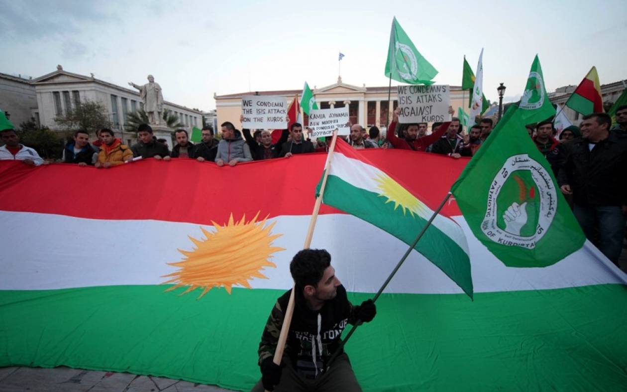 Διαδηλώσεις αλληλεγγύης στην Αθήνα για τους Κούρδους του Κομπάνι