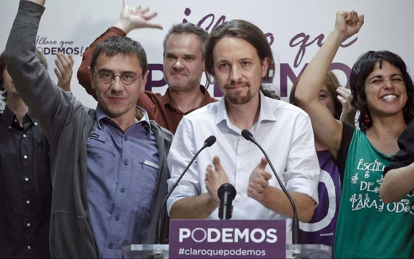 Πρώτο κόμμα στην Ισπανία το αριστερό Podemos